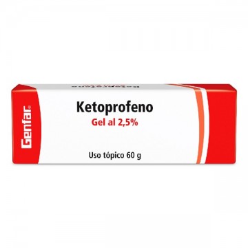 KETOPROFENO GEL 2.5% 60 GR GF