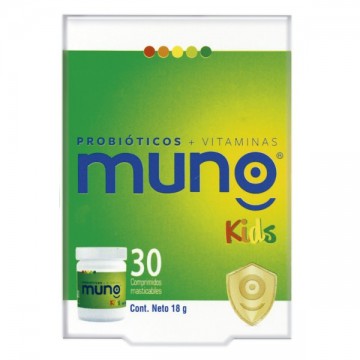 MUNO KIDS 30 COMPRIMIDOS