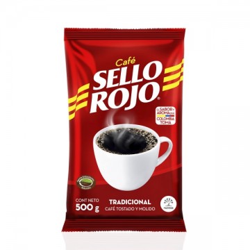CAFE MOLIDO SELLO ROJO 500 GR