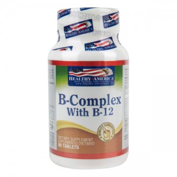 B-COMPLEX WITH B-12 90...