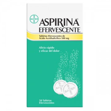 ASPIRINA EFERVESCENTE 500...