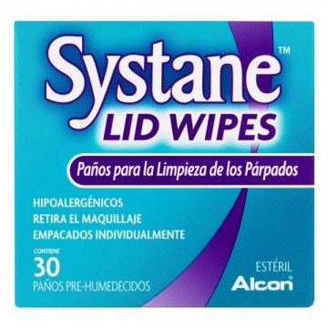 SYSTANE LID WIPES PANOS 30 UDS