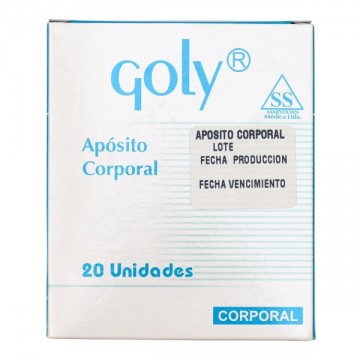 APOSITO CORPORAL GOLY 20 UDS
